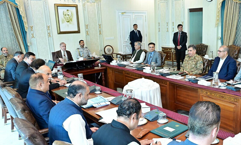 وزیراعظم شہباز شریف نے پبلک پرائیویٹ پارٹنرشپ اتھارٹی کی پیشرفت پر جائزہ اجلاس کی صدارت کی — فوٹو: پی آئی ڈی وزیراعظم شہباز شریف نے پبلک پرائیویٹ پارٹنرشپ اتھارٹی کی پیشرفت پر جائزہ اجلاس کی صدارت کی — فوٹو: پی آئی ڈی