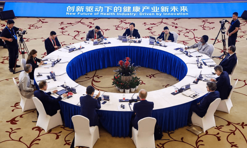 Health ministers sit at a roundtable conference at the Global Health Forum of the Boao Forum for Asia, in Beijing, China on July 25, 2025. — X/KamalMQM Health ministers sit at a roundtable conference at the Global Health Forum of the Boao Forum for Asia, in Beijing, China on July 25, 2025. — X/KamalMQM