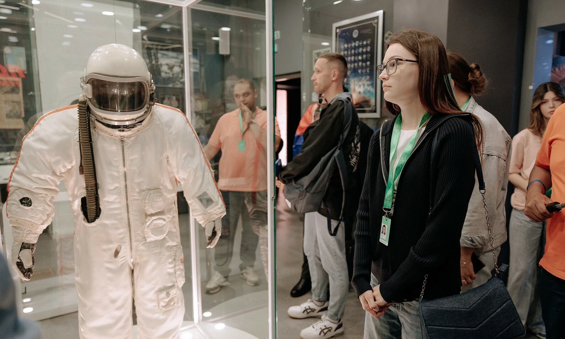 روس کے پہلے خلاباز انسان یوری گاگرین کی یادگار کا اورنیبرگ میں قائم عجائب گھر کا ایک منظر