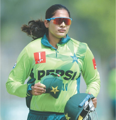 Sadia Iqbal in action | Photos: PCB