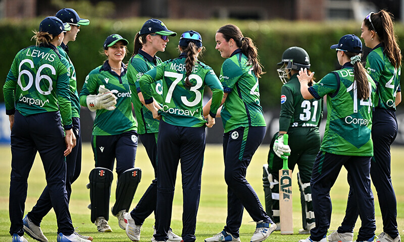 &mdash; فوٹو: کرکٹ آئرلینڈ