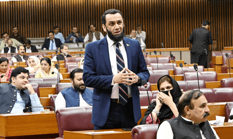 Minister for Information and Broadcasting Attaullah Tarar addresses the National Assembly on Aug 8, 2025. — X/NAofPakistan Minister for Information and Broadcasting Attaullah Tarar addresses the National Assembly on Aug 8, 2025. — X/NAofPakistan
