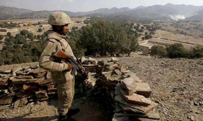 Soldier martyred, two militants killed in Waziristan