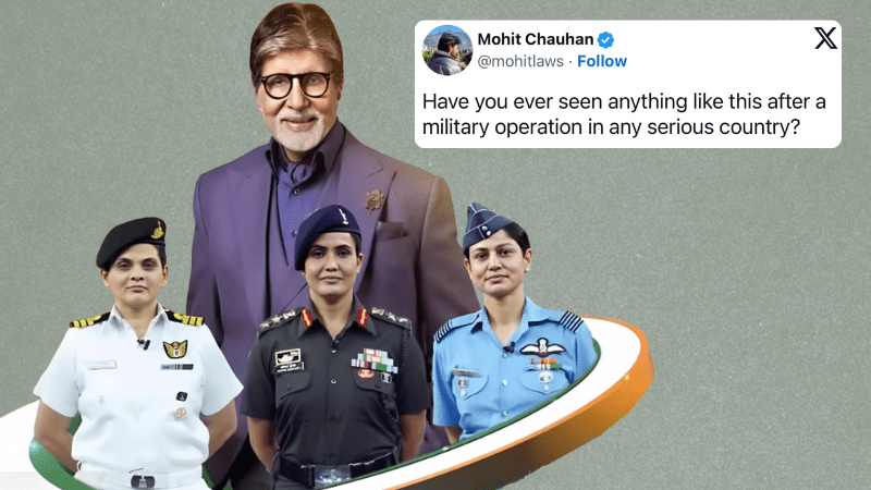 The faces of Operation Sindoor make their rather strange Kaun Banega Crorepati debut