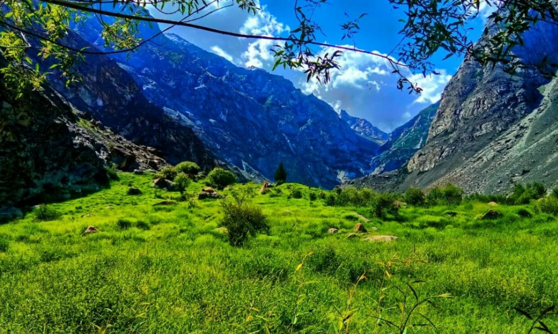   قدرت کے حسین مناظر نے ہماری ہائیکنگ کو مزید دلچسپ بنایا  