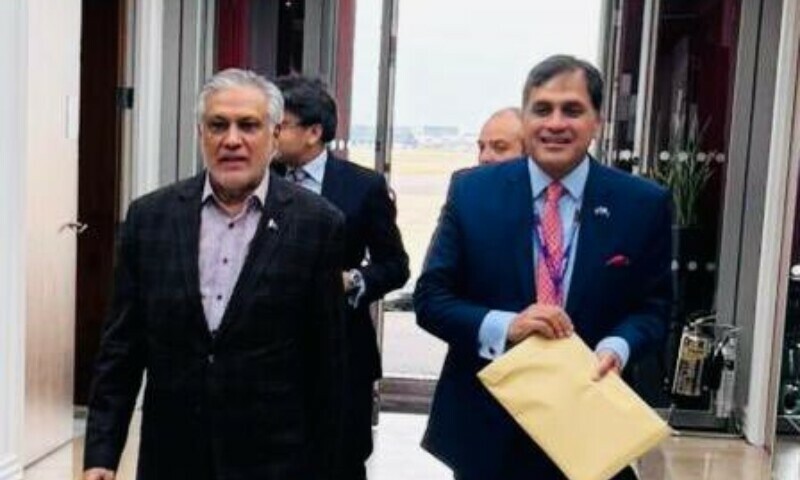 Deputy Prime Minister and Foreign Minister Ishaq Dar arrives in the UK on August 16, ahead of meetings with British and Commonwealth leaders. — Photo via X/@ForeignOfficePk Deputy Prime Minister and Foreign Minister Ishaq Dar arrives in the UK on August 16, ahead of meetings with British and Commonwealth leaders. — Photo via X/@ForeignOfficePk