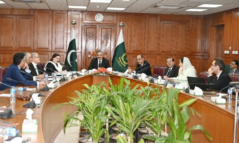 Chief Justice of Pakistan Yahya Afridi presides over the 54th meeting of the National Judicial Policy Making Committee, Islamabad, Aug 18. &mdash; SC website