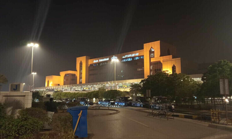 Jinnah International Airport in Karachi on Dec 26, 2024. — Abyan Amir