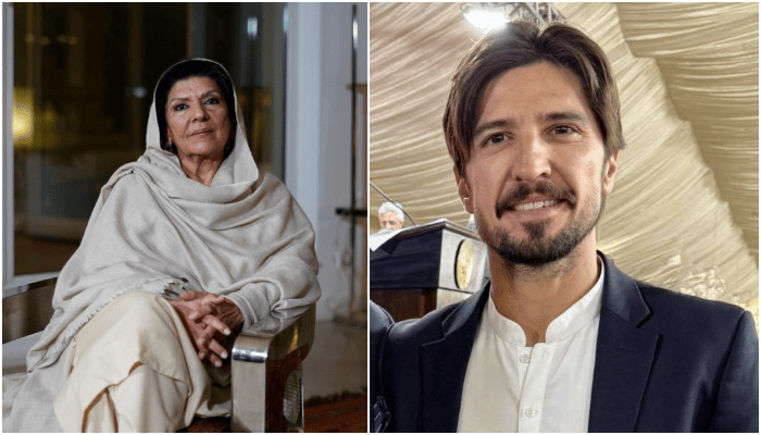 علیمہ خان نے کہا تھا کہ 4 مسلح نقاب پوش ان کے بیٹے شاہریز کو گھر سے اغوا کر کے لے گئے ہیں۔
&mdash;فائل فوٹو: اسکرین گریب