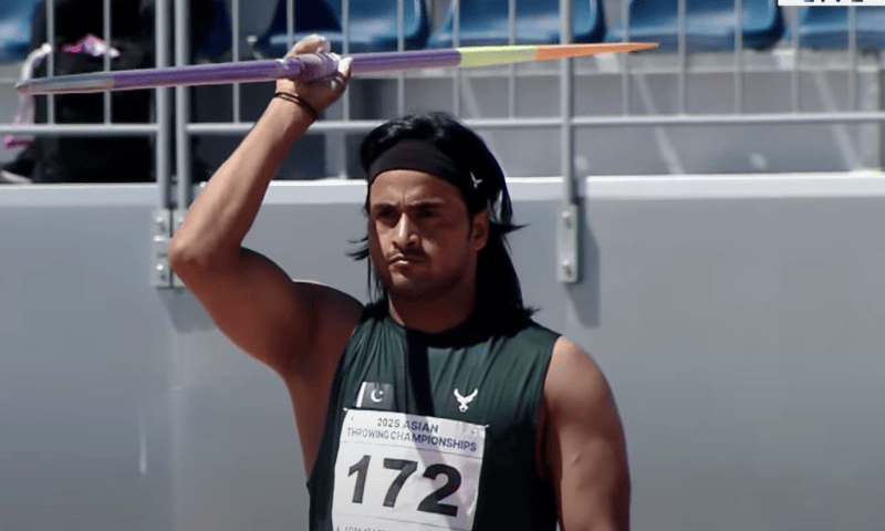 Muhammad Yasir Sultan won a bronze at the Asian Throwing Championships in Mokpo, South Korea on Friday.