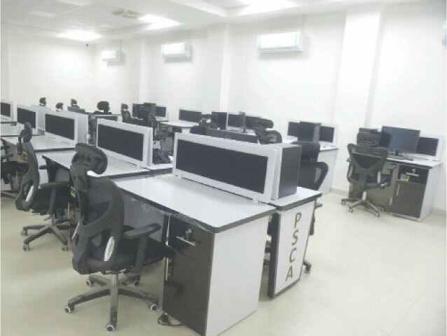  view of the monitoring room. — Photos by Mohammad Asim 
