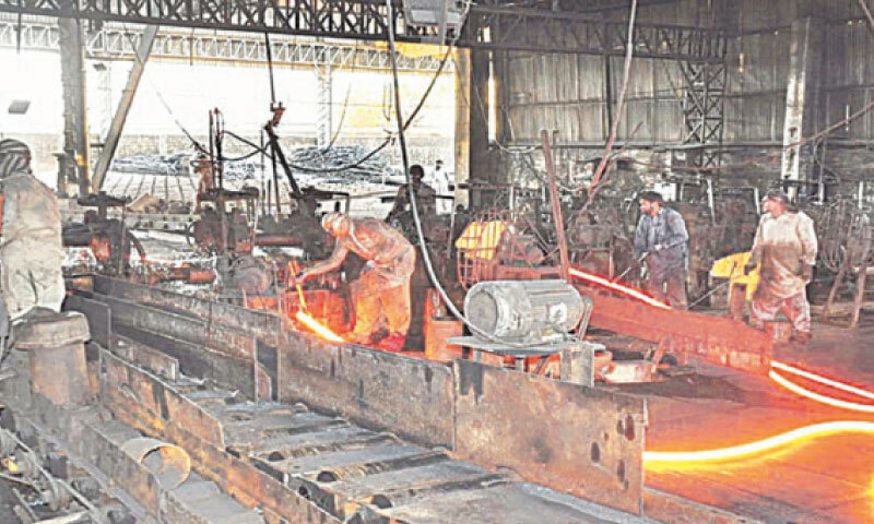 Steel production shrank 8.71pc in FY25.&mdash;APP/file