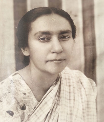 Portrait of Hajra Begum circa 1940s | Family Archives