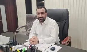 An undated photo of Chanesar Town Town Municipal Corporation Chairman Farhan Ghani. &mdash; TMC Chanesar website