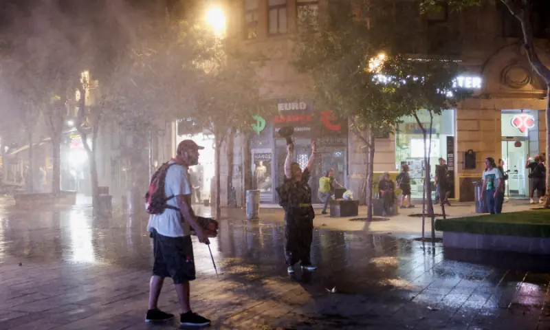 People attend a protest demanding the immediate release of the hostages kidnapped during the October 7, 2023 attack on Israel by Hamas, in Jerusalem, on September 3, 2025. &mdash; Reuters