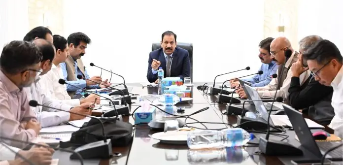  Iesco CEO chairs a meeting in Islamabad on Sept 4, 2025. &mdash; APP 