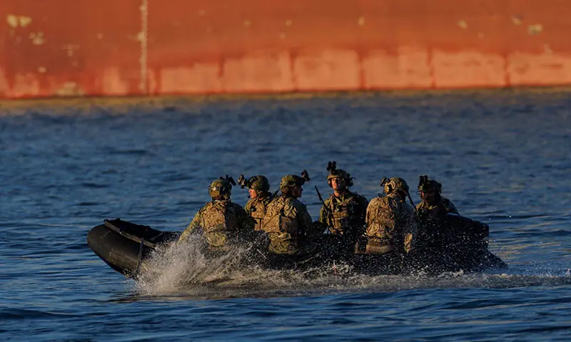 US military personnel train in Coronado, California, US in this file photo from August 2023. &mdash; Reuters