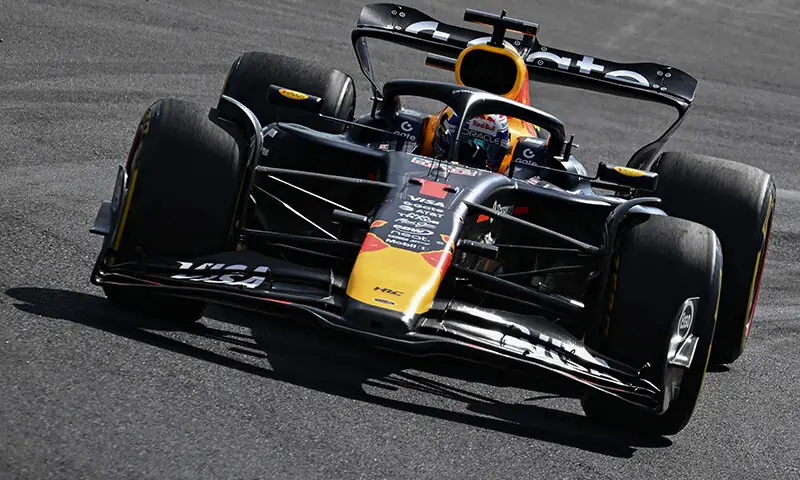 Red Bull Racing’s Dutch driver Max Verstappen races during the Italian Formula One Grand Prix at the Autodromo Nazionale Monza circuit, in Monza, northern Italy on September 7. — AFP
