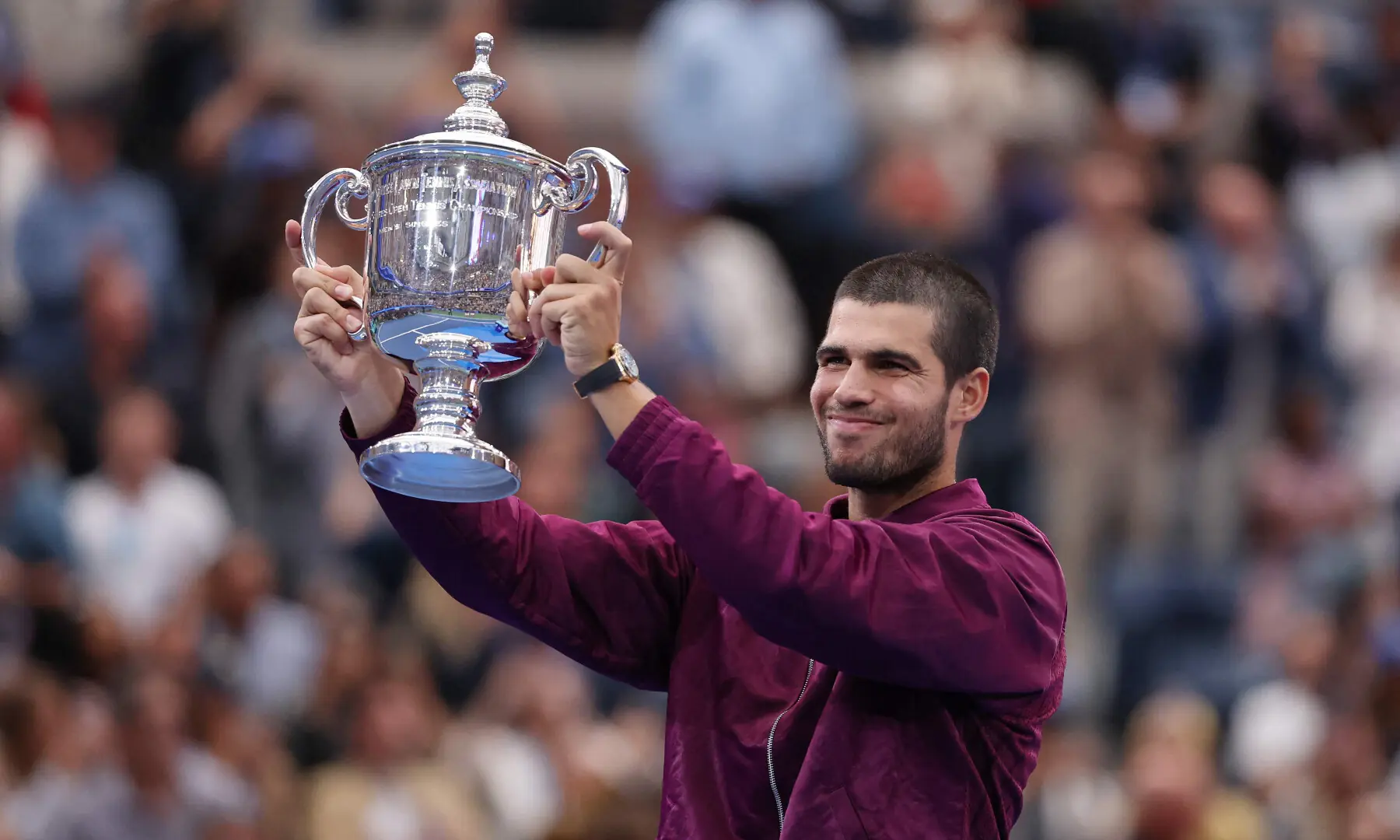 Carlos Alcaraz of Spain poses with his trophy after defeating Jannik Sinner of Italy during their Men’s Singles Final match on Day Fifteen of the 2025 US Open at USTA Billie Jean King National Tennis Centre on Sept 7, 2025 in New York City. — AFP Carlos Alcaraz of Spain poses with his trophy after defeating Jannik Sinner of Italy during their Men’s Singles Final match on Day Fifteen of the 2025 US Open at USTA Billie Jean King National Tennis Centre on Sept 7, 2025 in New York City. — AFP