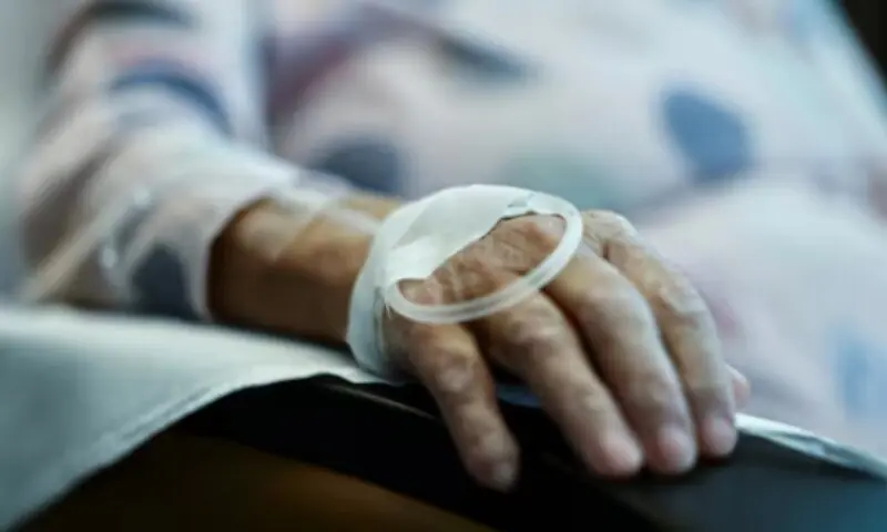 A patient receives treatment at a hospital. Image used for representation only. &mdash; Reuters/Emilie Madi/File Photo