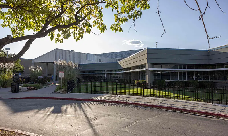 The Utah County Security Centre, which houses the Utah County Jail where the alleged killer of right-wing activist Charlie Kirk remains in custody, is pictured on September 12 in Spanish Fork, Utah, US. — AFP