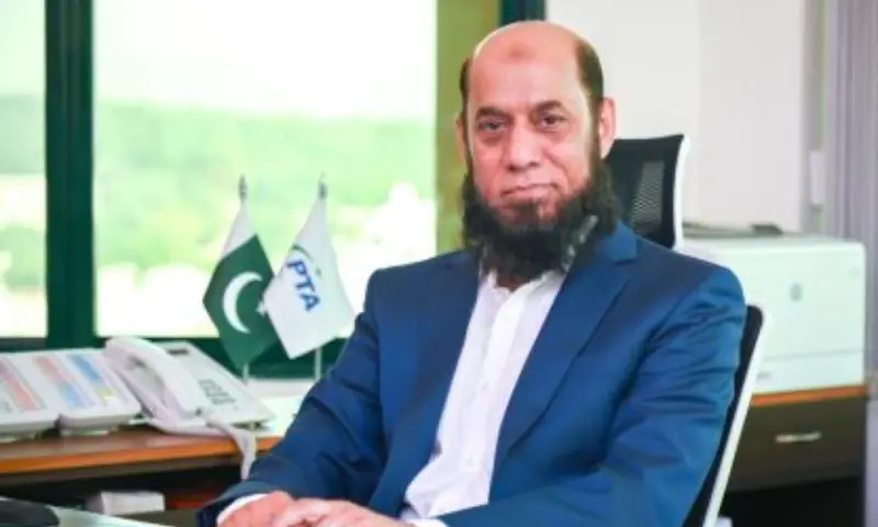Pakistan Telecommunication Authority Chairman retired Major General Hafeezur Rehman. &mdash; PTA website/File