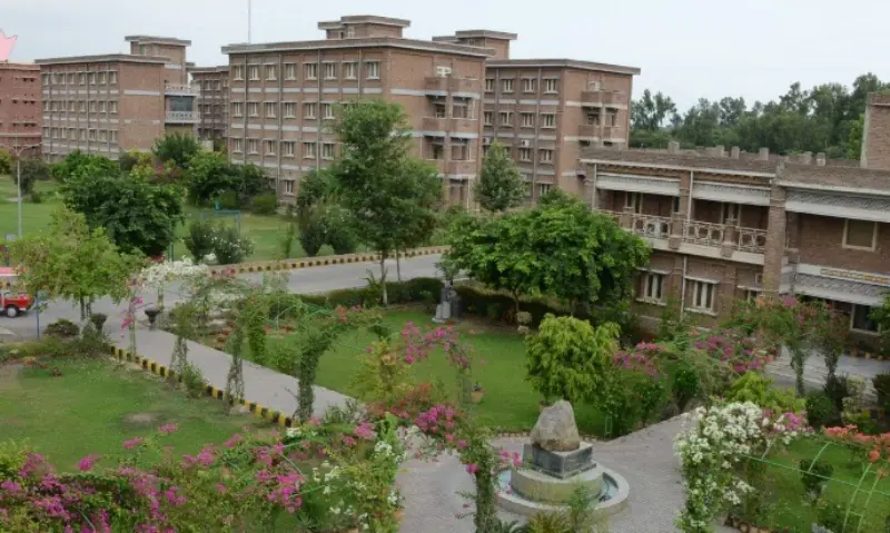 An undated photo of Shaheed Benazir Bhutto Women University Peshawar. &mdash; university&rsquo;s Facebook page