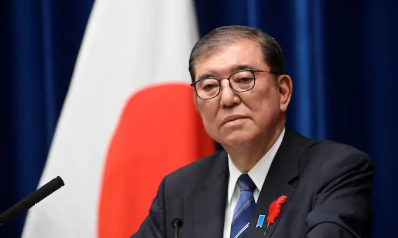 Japanese Prime Minister Shigeru Ishiba holds a press conference on October 9, 2024, at his official residence in Tokyo, Japan, after dissolving the Lower House of Parliament and proceeding for an early election on October 27. — Reuters/File