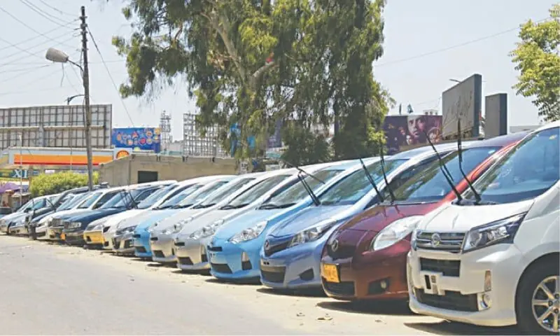آئی ایم ایف سے کمرشل بنیاد پر استعمال شدہ گاڑیوں کی درآمد پر پابندیاں ختم کرنے کا وعدہ کیا گیا تھا — فائل فوٹو: پاک وہیلز آئی ایم ایف سے کمرشل بنیاد پر استعمال شدہ گاڑیوں کی درآمد پر پابندیاں ختم کرنے کا وعدہ کیا گیا تھا — فائل فوٹو: پاک وہیلز