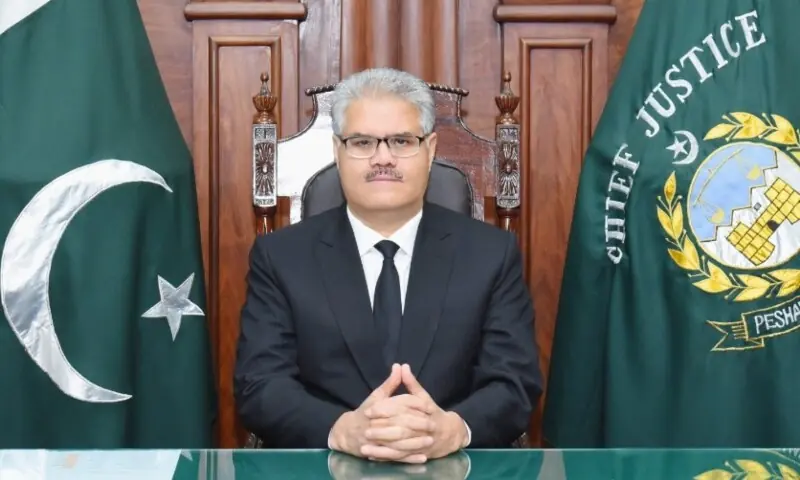 PHC Chief Justice SM Attique Shah. &mdash; PHC website/File