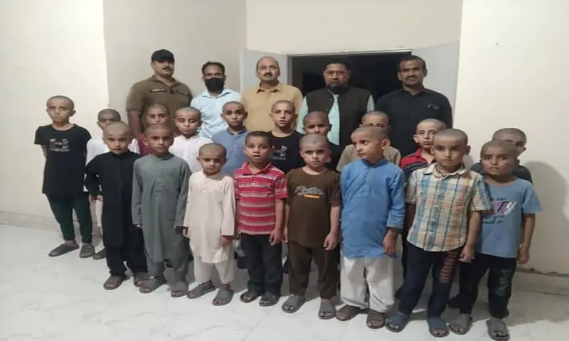 — فوٹو: چائلڈ پروٹیکشن ایند ویلفیئر بیورو/فیس بک