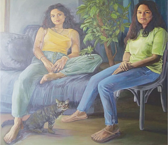 Staying in the Human World (Revisited ), Amna Rahman