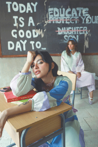 Photography: Umair Bin Nisar | Hair & make-up: Rhyan Thomas | Styling: Hafsa | Outfits: HER by Deepak & Fahad | Coordination: Umer Mushtaq