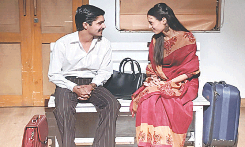 A scene from the play.&mdash;Dawn