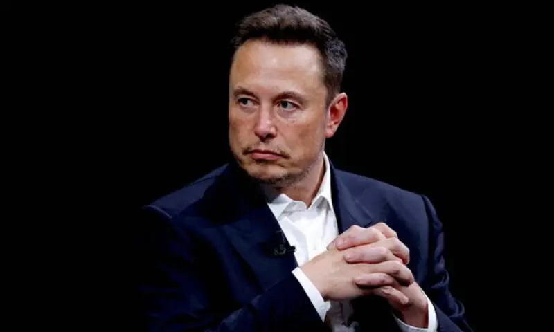 Elon Musk, CEO of SpaceX and Tesla and owner of X, formerly known as Twitter, attends the Viva Technology conference dedicated to innovation and startups at the Porte de Versailles exhibition centre in Paris, France, on June 16, 2023. &mdash; Reuters/File