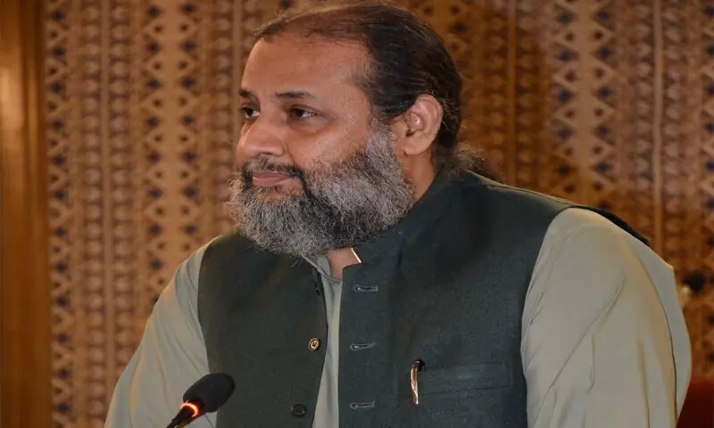 میر جہانزیب، سردار اختر مینگل کے استعفیٰ دینے کے بعد وڈھ کے حلقے سے منتخب ہوئے تھے۔
&mdash;فائل فوٹو: فیس بک