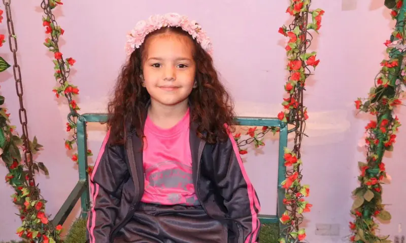 Palestinian girl Hind Rajab poses for a photograph, in this undated handout picture obtained by Reuters on February 10, 2024. — Palestine Red Crescent Society/Family Handout via Reuters
