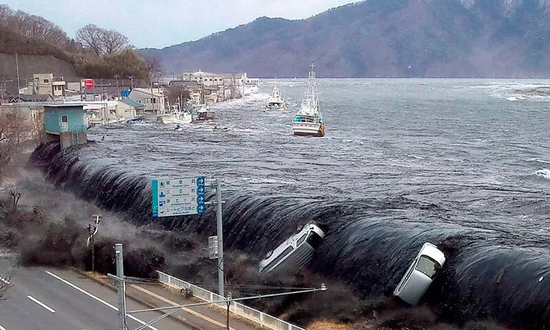Picture shows the 2011 Tsunami disaster that killed 15,900 people, with 2,520 people still listed as missing as of the end of February. &mdash; AFP/File
