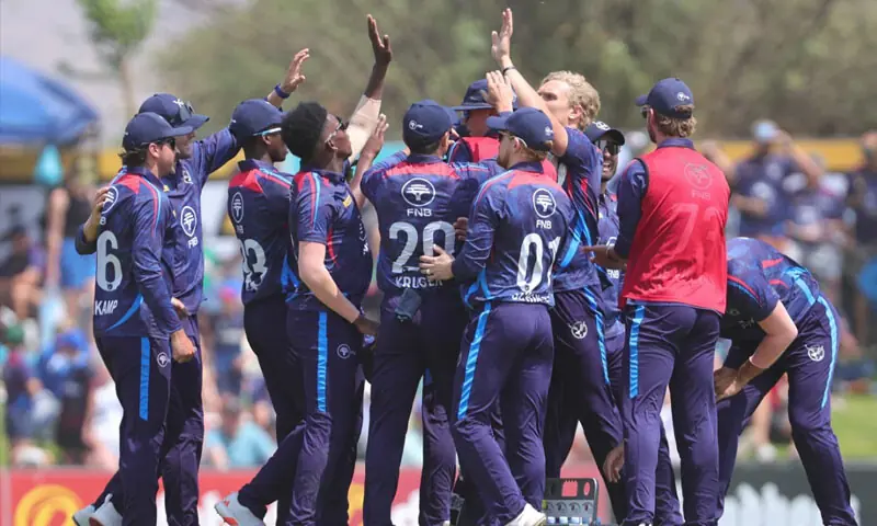 &mdash; فوٹو: نمیبیا کرکٹ