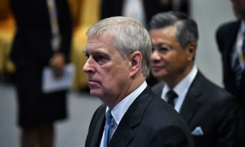 British royal Prince Andrew. &mdash; AFP/File