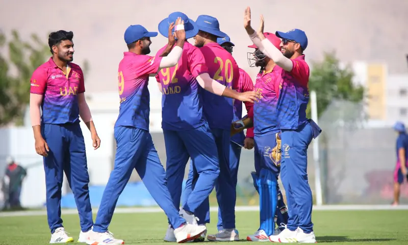 Photo via X/@EmiratesCricket