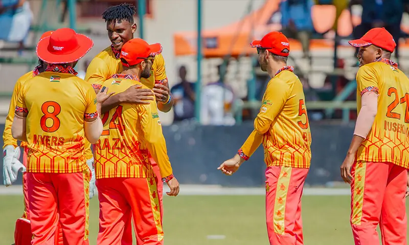 — فائل فوٹو: زمبابوے کرکٹ ٹیم/فیس بک — فائل فوٹو: زمبابوے کرکٹ ٹیم/فیس بک