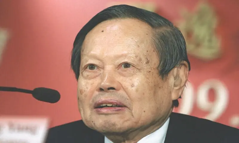 یانگ 1970 کی دہائی میں امریکا سے تعلقات بحال ہونے کے بعد چین کادورہ کرنیوالے پہلے چینی سائنسدان تھے۔
&mdash;فائل فوٹو: اے ایف پی