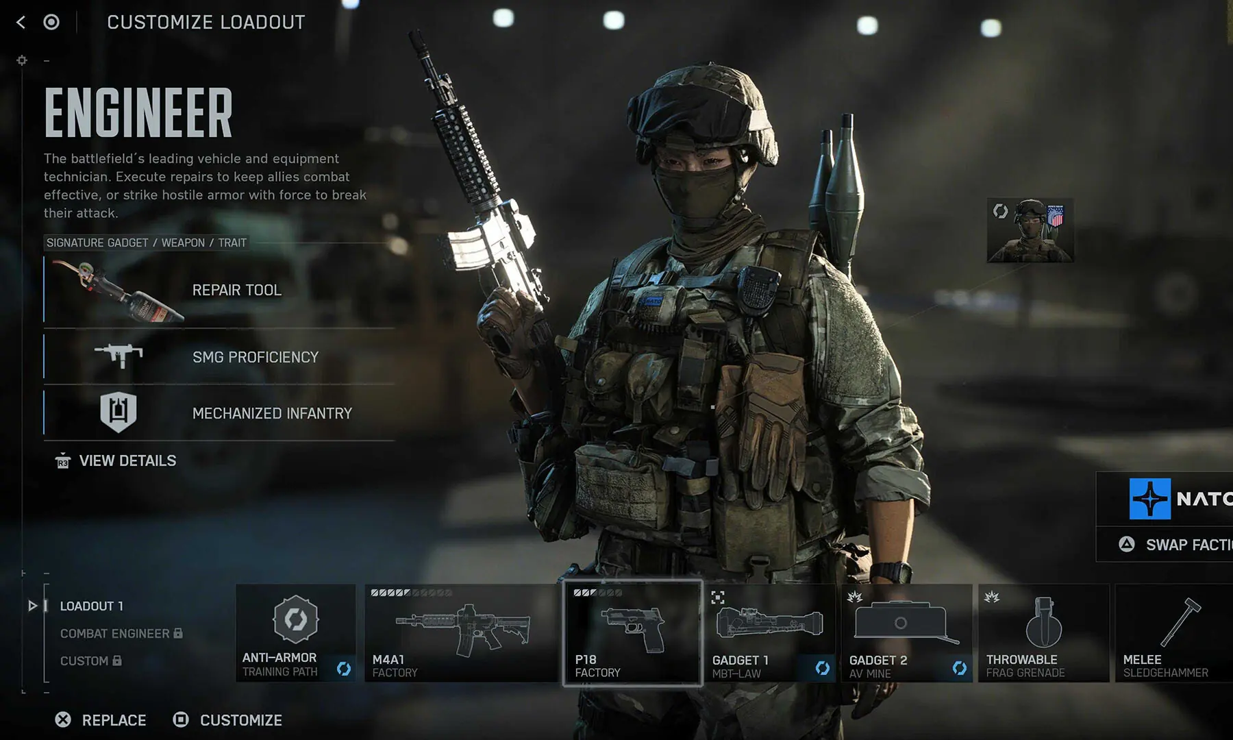 A screenshot showing the engineer class in Battlefield 6. &mdash; Screengrab by author
