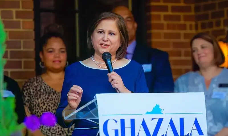 &mdash; Photo courtesy ghazalaforvirginia.com