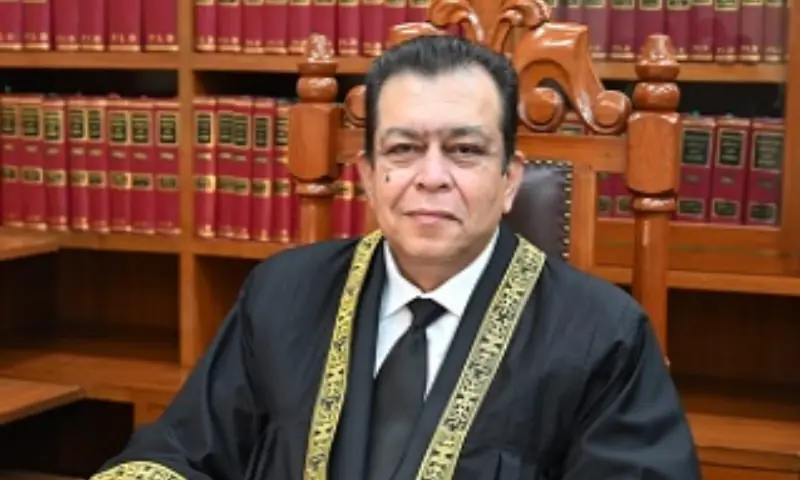 Supreme Court&rsquo;s Justice Shahid Bilal Hassan. &mdash; SC website/File