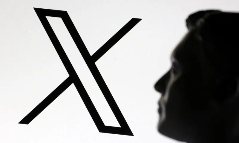 A 3D-printed miniature model of Elon Musk and the X logo are seen in this illustration taken on January 23, 2025. &mdash; Reuters/File