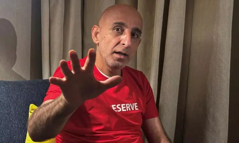 Kamil Abu Hanish spent 22 years in Israeli prisons before being exiled to Egypt. &mdash; AFP