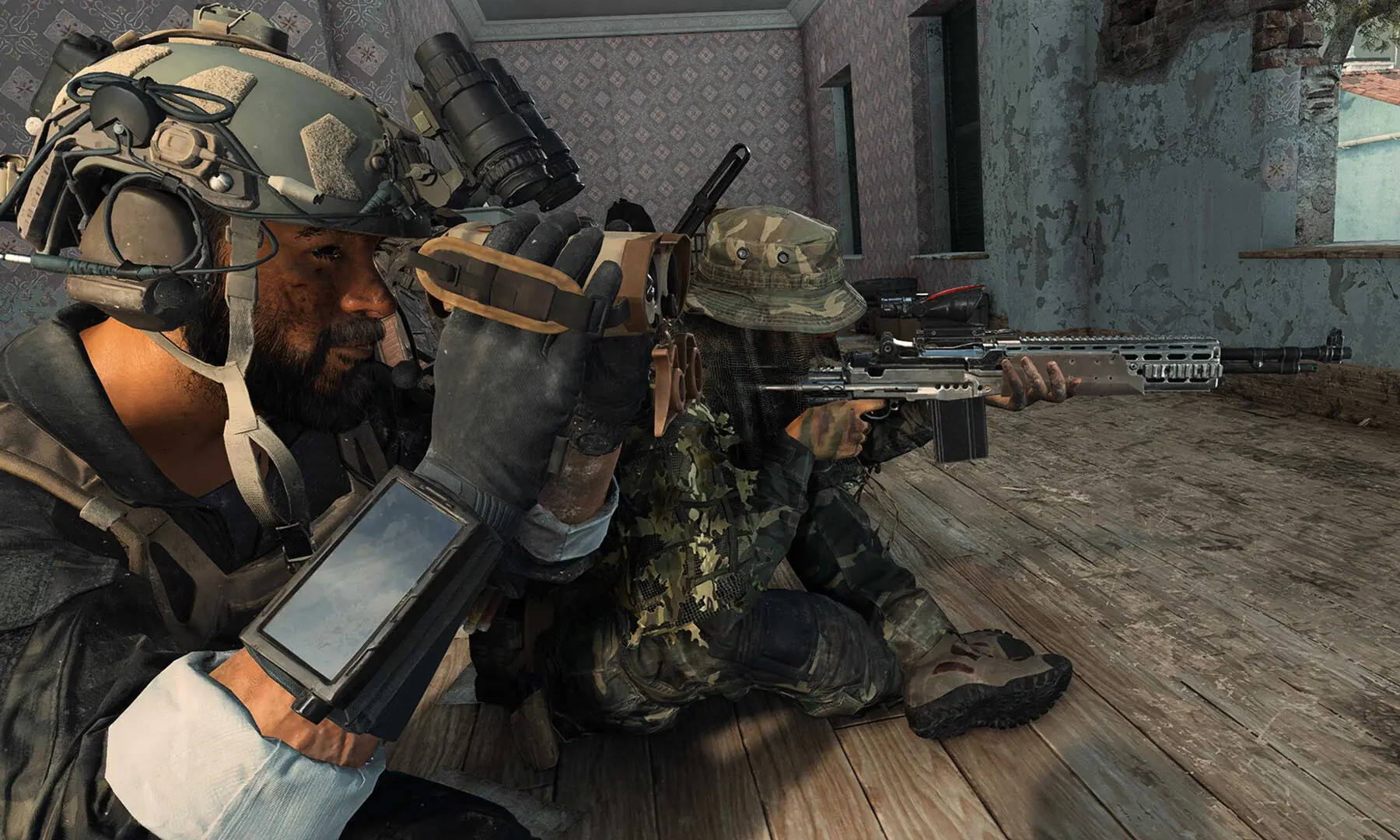 An image of MAster Sergeant Haz Carter from Battlefield 6. &mdash; Screengrab by author