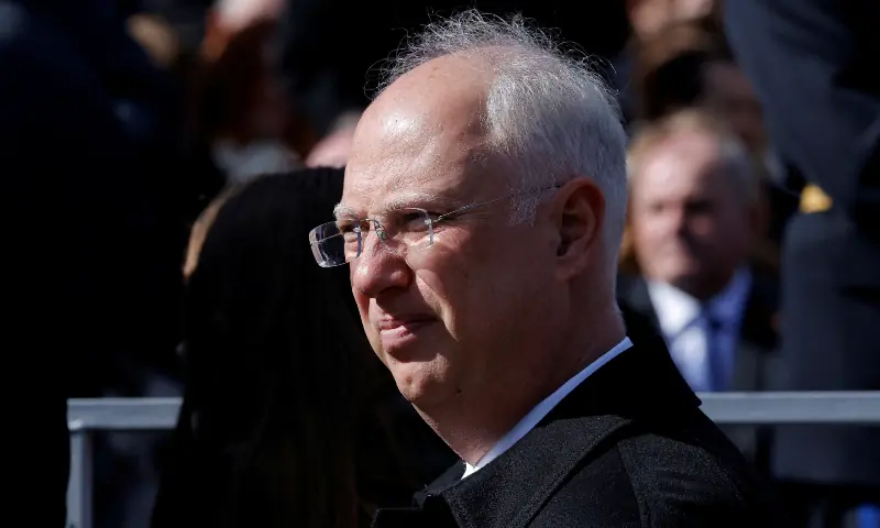 Kirill Dmitriev, then- head of the Russian Direct Investment Fund, attends a military parade on Victory Day, marking the 80th anniversary of the victory over Nazi Germany in World War Two, in Red Square in central Moscow, Russia on May 9, 2025. — Reuters/Maxim Shemetov/File Kirill Dmitriev, then- head of the Russian Direct Investment Fund, attends a military parade on Victory Day, marking the 80th anniversary of the victory over Nazi Germany in World War Two, in Red Square in central Moscow, Russia on May 9, 2025. — Reuters/Maxim Shemetov/File